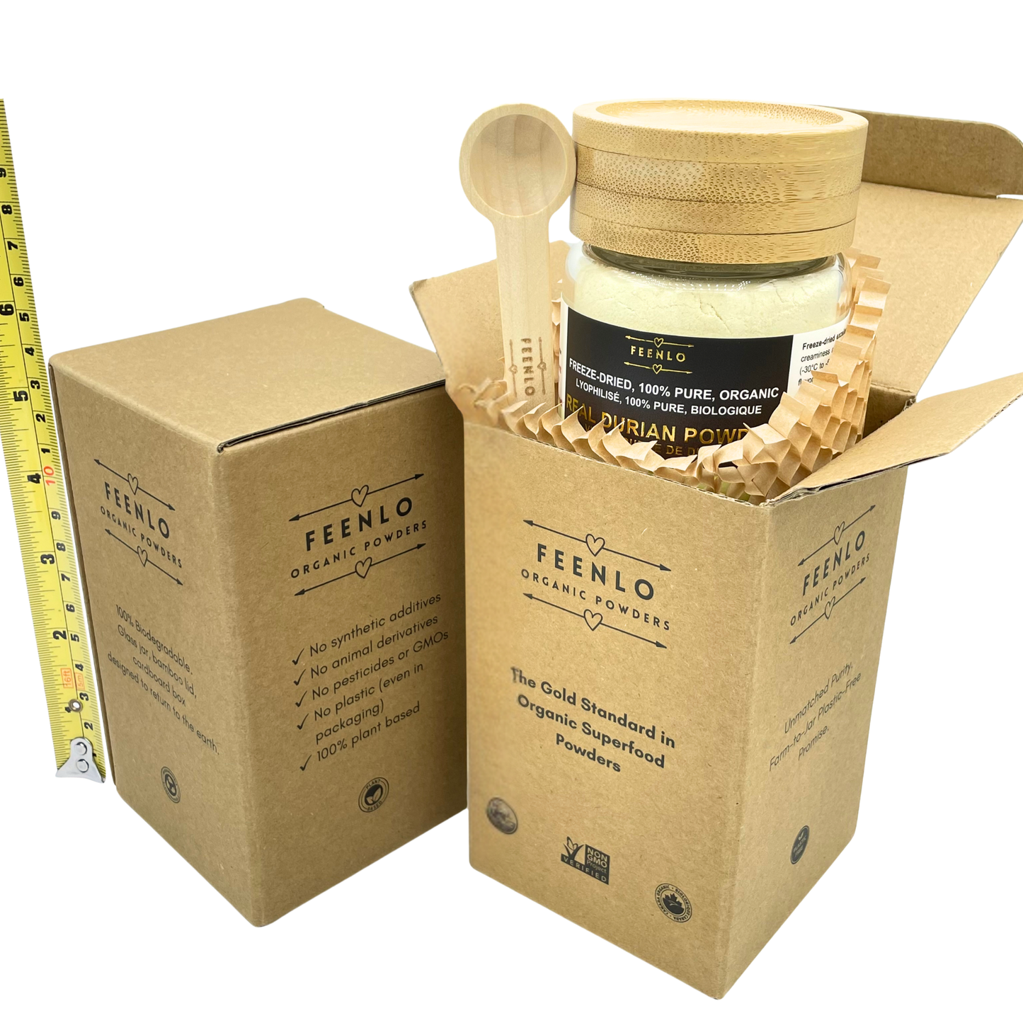 Durian Powder 100g, Freeze Dried, Organic